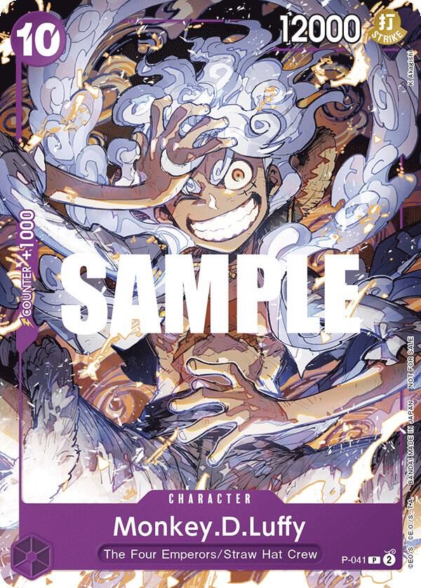 Monkey.D.Luffy (041) (P-041) [One Piece Promotion Cards] | Jack's On Queen