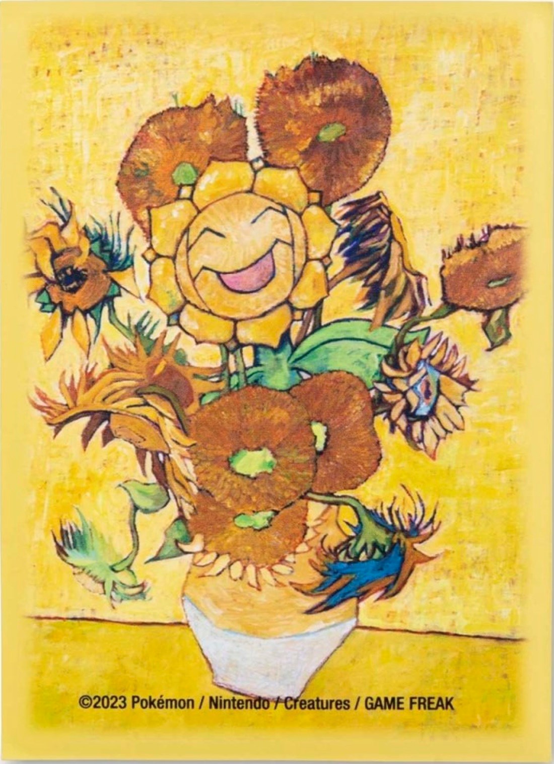 Card Sleeves - Sunflora Inspired by Sunflowers (Pokemon Center × Van Gogh Museum) | Jack's On Queen