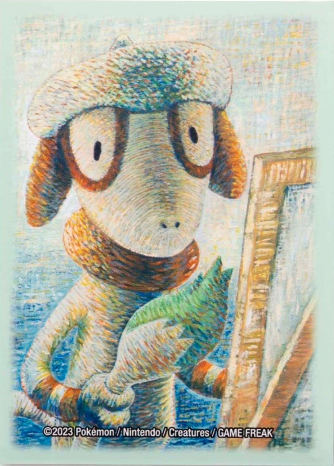 Card Sleeves - Smeargle Inspired by Self-Portrait as a Painter (Pokemon Center × Van Gogh Museum) | Jack's On Queen