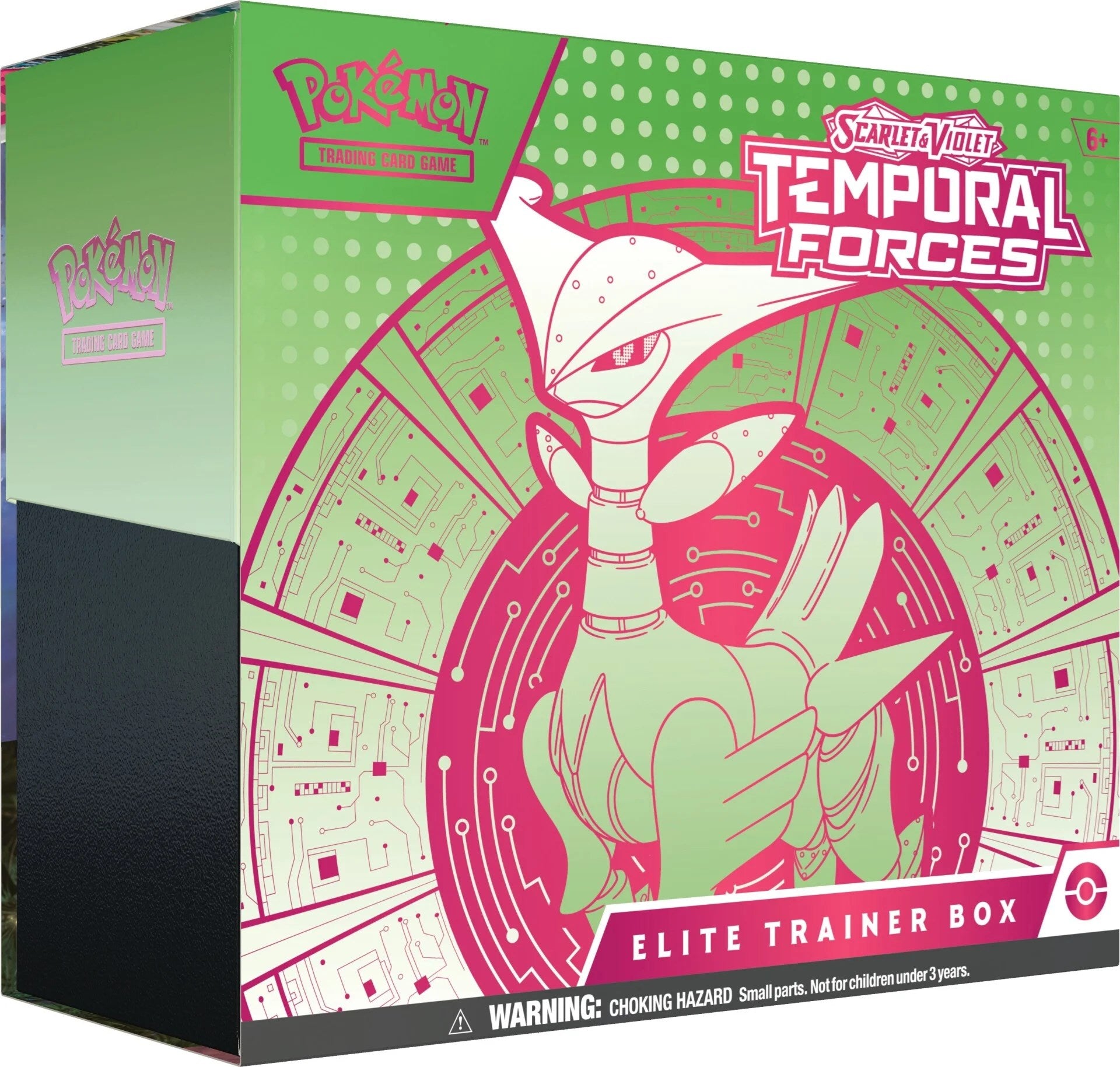 Scarlet & Violet: Temporal Forces - Elite Trainer Box (Iron Leaves) | Jack's On Queen