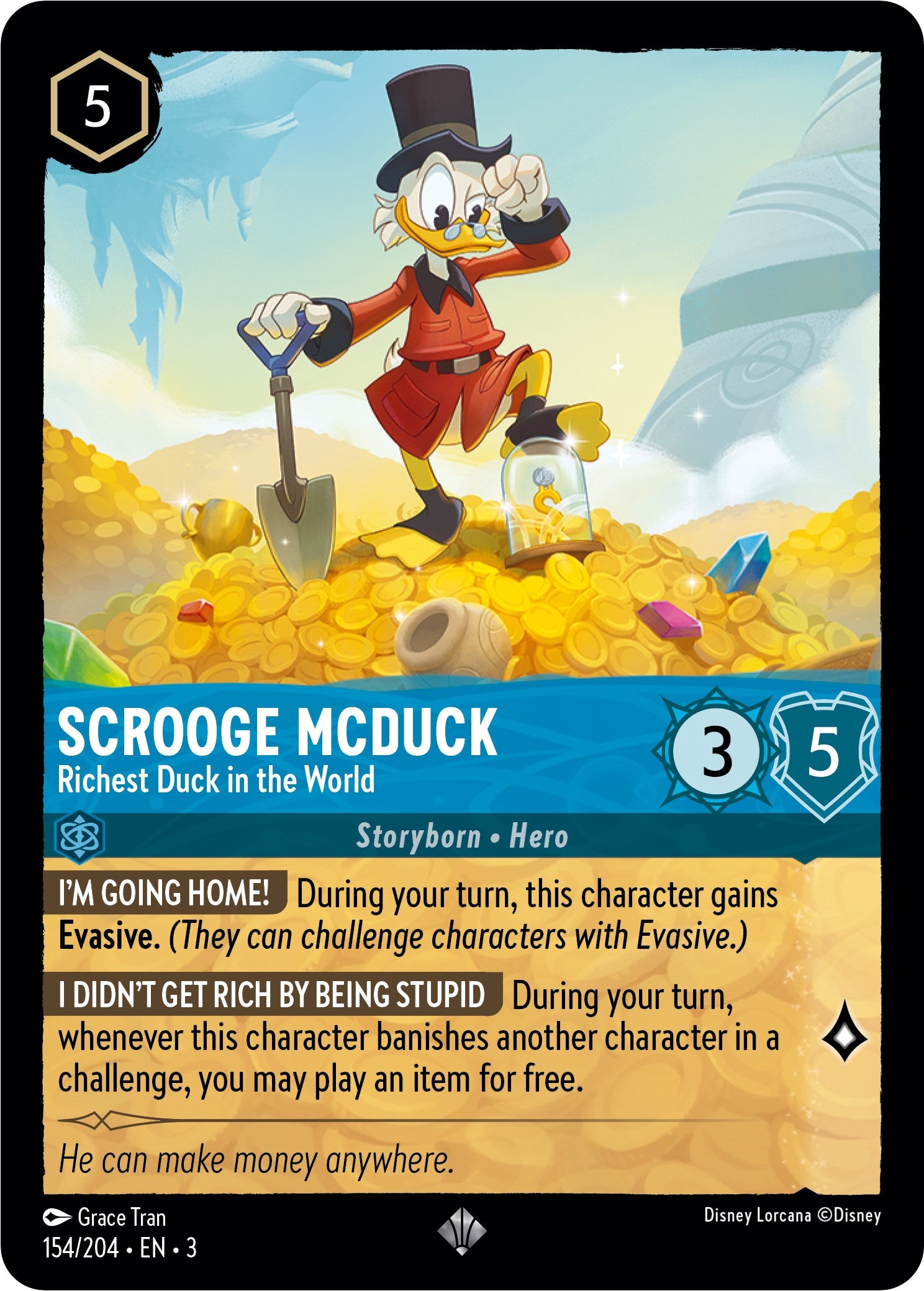 Scrooge McDuck - Richest Duck in the World (154/204) [Into the Inklands] | Jack's On Queen