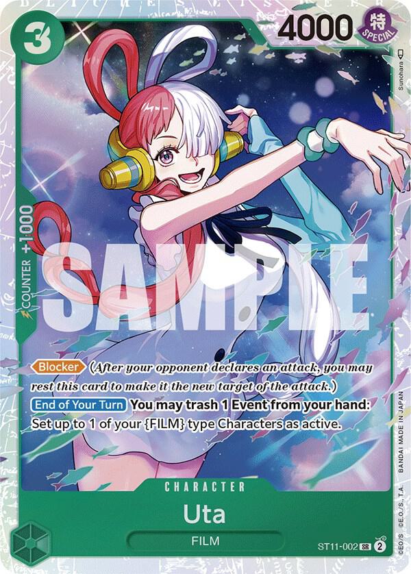 Uta (002) (ST11-002) [Starter Deck 11: Uta] | Jack's On Queen