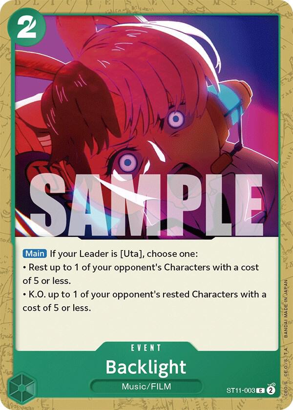 Backlight (ST11-003) [Starter Deck 11: Uta] | Jack's On Queen