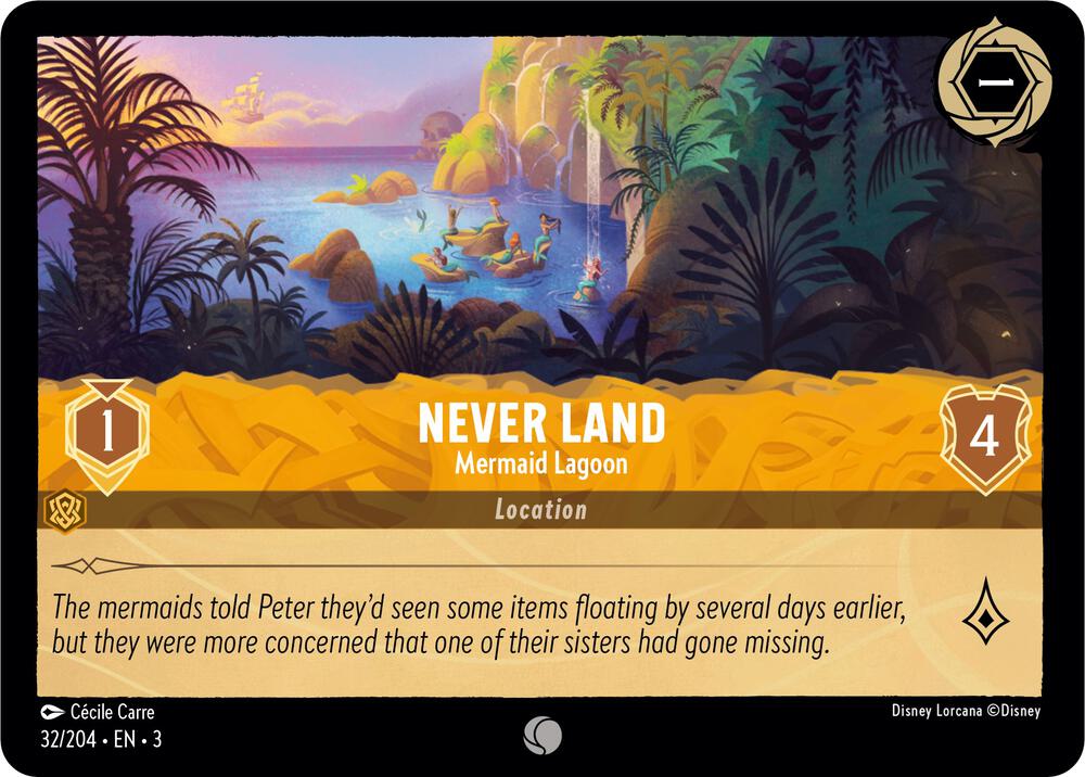 Never Land - Mermaid Lagoon (32/204) [Into the Inklands] | Jack's On Queen