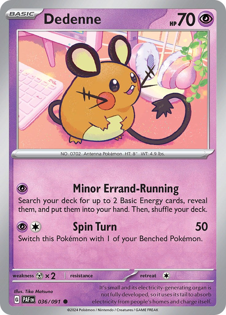 Dedenne (036/091) [Scarlet & Violet: Paldean Fates] | Jack's On Queen