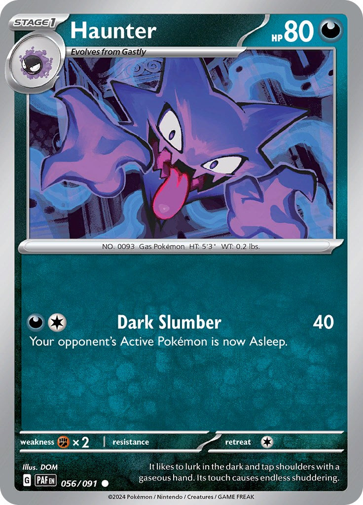 Haunter (056/091) [Scarlet & Violet: Paldean Fates] | Jack's On Queen