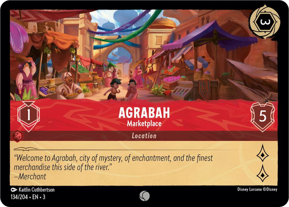 Agrabah - Marketplace (134/204) [Into the Inklands] | Jack's On Queen