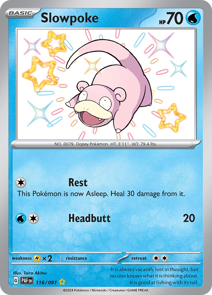 Slowpoke (116/091) [Scarlet & Violet: Paldean Fates] | Jack's On Queen