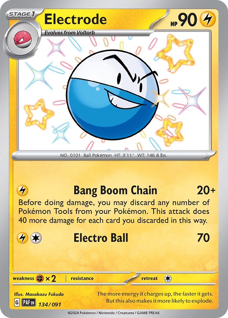 Electrode (134/091) [Scarlet & Violet: Paldean Fates] | Jack's On Queen