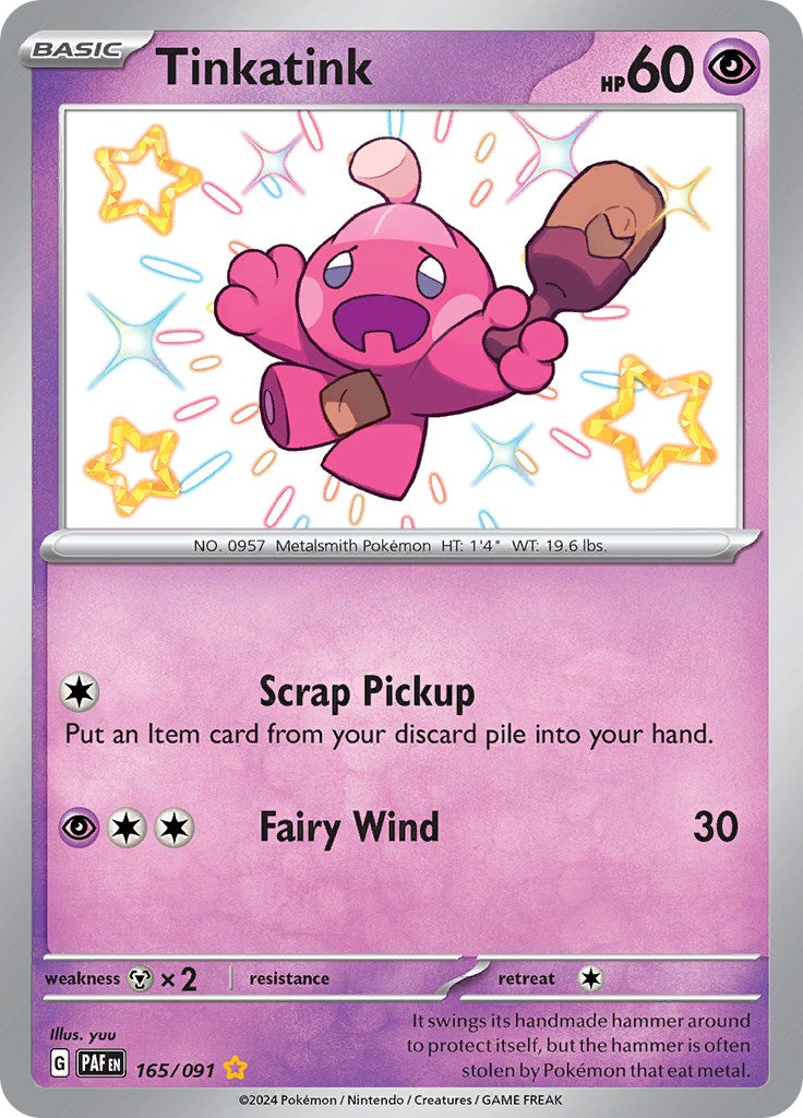 Tinkatink (165/091) [Scarlet & Violet: Paldean Fates] | Jack's On Queen