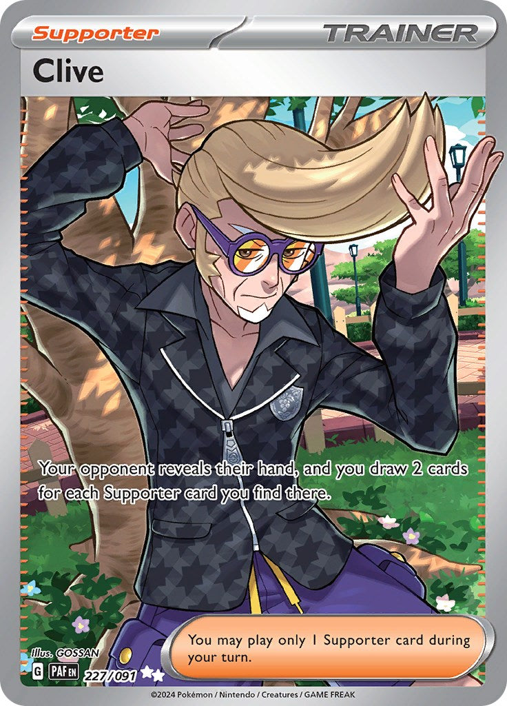 Clive (227/091) [Scarlet & Violet: Paldean Fates] | Jack's On Queen