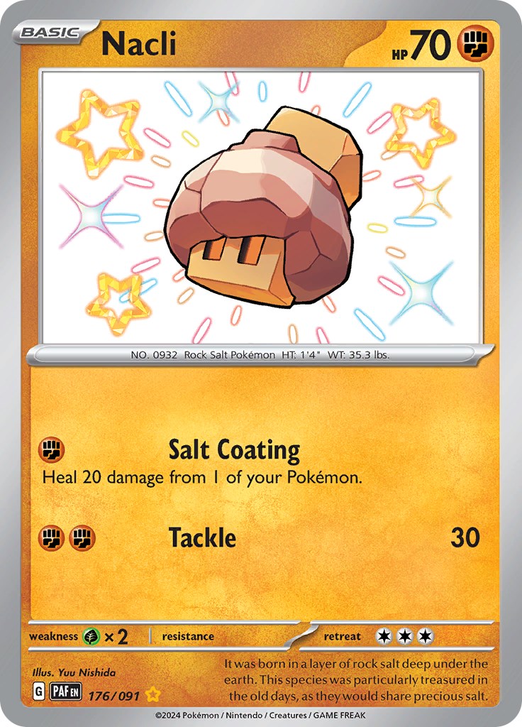 Nacli (176/091) [Scarlet & Violet: Paldean Fates] | Jack's On Queen