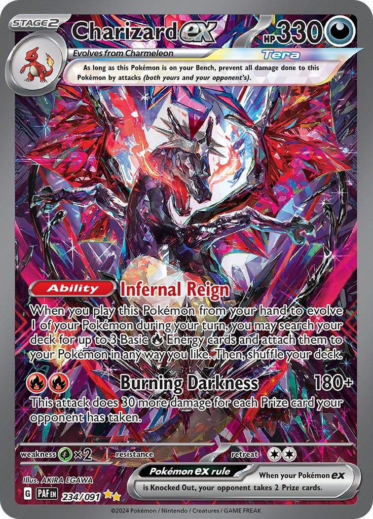 Charizard ex (234/091) [Scarlet & Violet: Paldean Fates] | Jack's On Queen