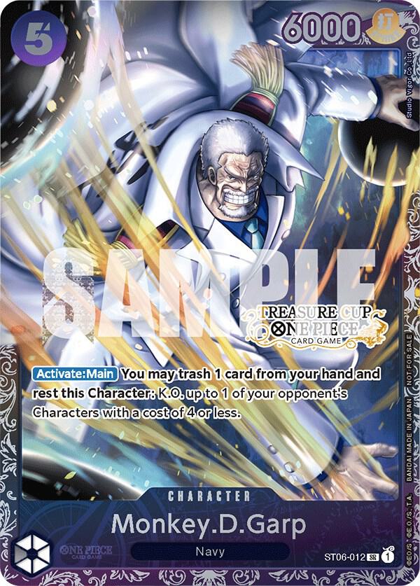Monkey.D.Garp (Treasure Cup) (ST06-012) [One Piece Promotion Cards] | Jack's On Queen