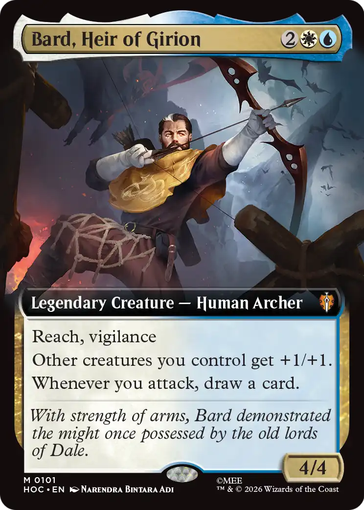 Bard, Heir of Girion (Extended Art) [The Hobbit: Eternal-Legal] | Jack's On Queen