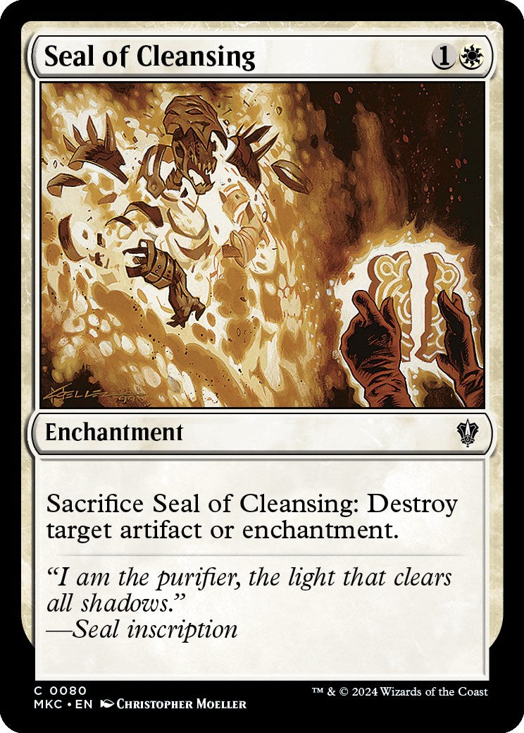 Seal of Cleansing [Murders at Karlov Manor Commander] | Jack's On Queen