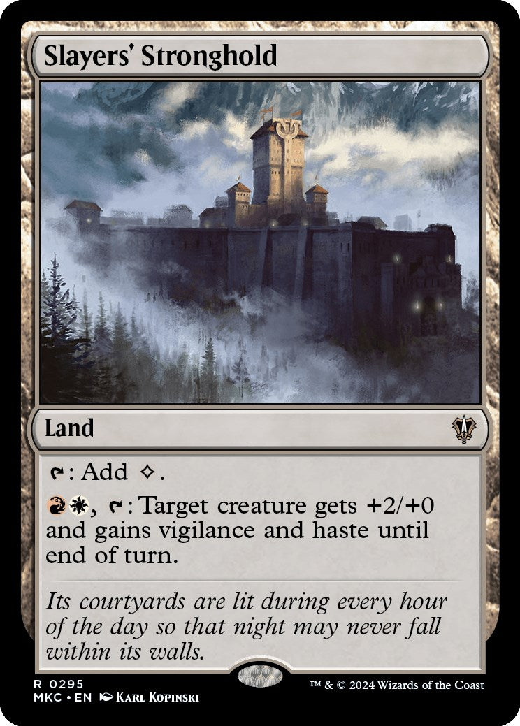Slayers' Stronghold [Murders at Karlov Manor Commander] | Jack's On Queen