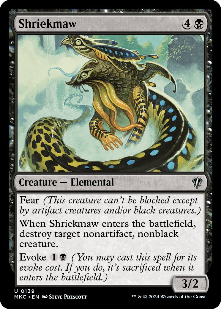 Shriekmaw [Murders at Karlov Manor Commander] | Jack's On Queen