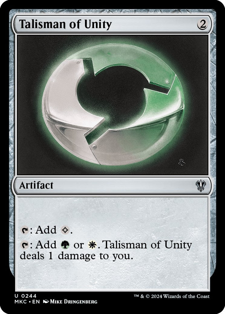 Talisman of Unity [Murders at Karlov Manor Commander] | Jack's On Queen