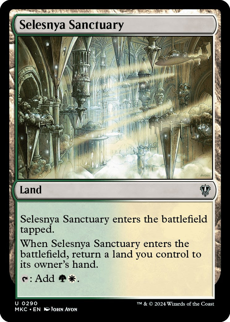 Selesnya Sanctuary [Murders at Karlov Manor Commander] | Jack's On Queen