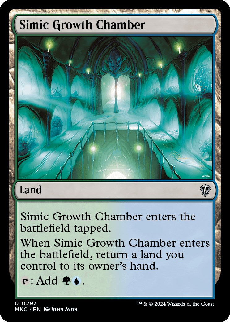 Simic Growth Chamber [Murders at Karlov Manor Commander] | Jack's On Queen