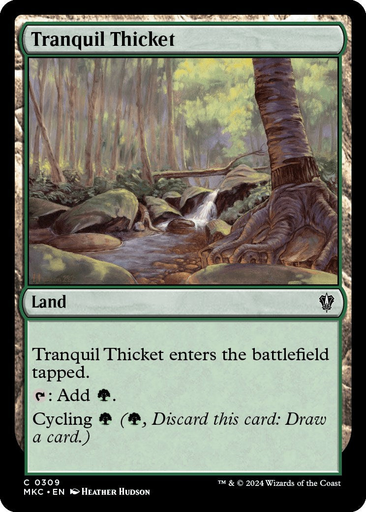 Tranquil Thicket [Murders at Karlov Manor Commander] | Jack's On Queen