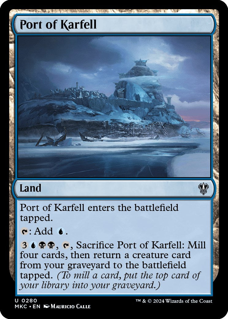 Port of Karfell [Murders at Karlov Manor Commander] | Jack's On Queen