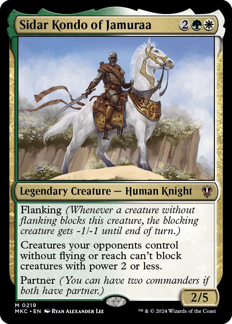 Sidar Kondo of Jamuraa [Murders at Karlov Manor Commander] | Jack's On Queen