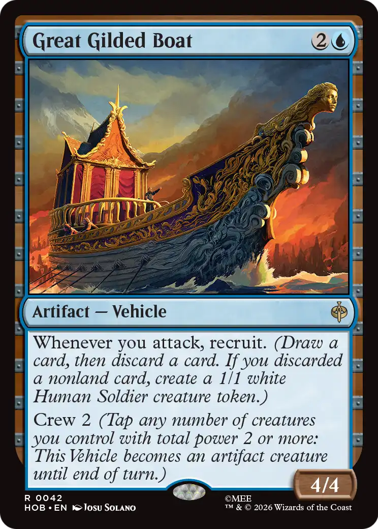 Great Gilded Boat [The Hobbit] | Jack's On Queen