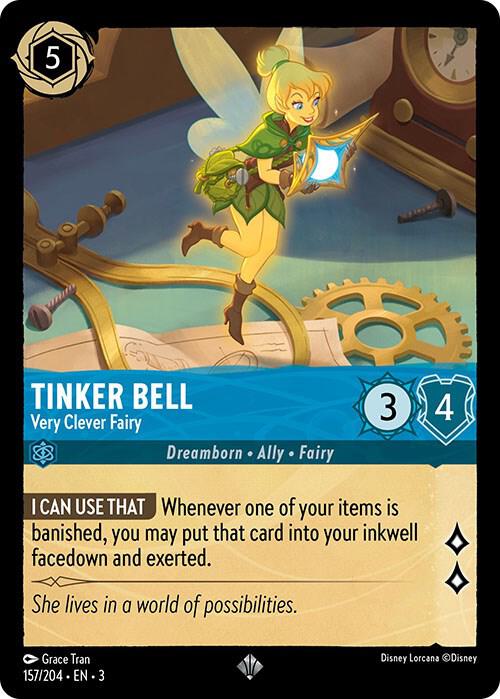 Tinker Bell - Very Clever Fairy (157/204) [Into the Inklands] | Jack's On Queen