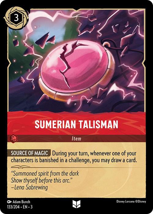 Sumerian Talisman (133/204) [Into the Inklands] | Jack's On Queen
