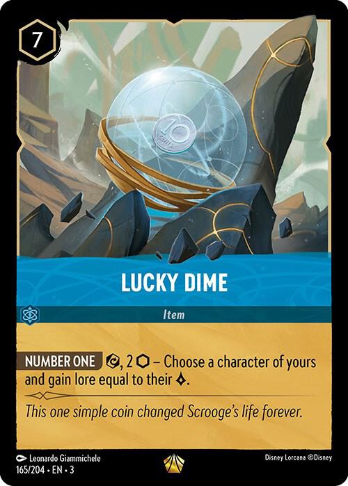 Lucky Dime (165/204) [Into the Inklands] | Jack's On Queen