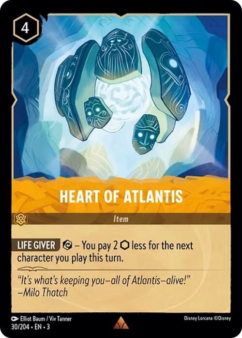 Heart of Atlantis (30/204) [Into the Inklands] | Jack's On Queen