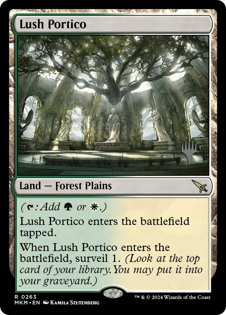 Lush Portico (Promo Pack) [Murders at Karlov Manor Promos] | Jack's On Queen
