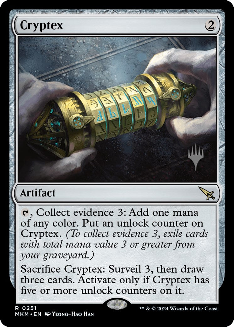 Cryptex (Promo Pack) [Murders at Karlov Manor Promos] | Jack's On Queen