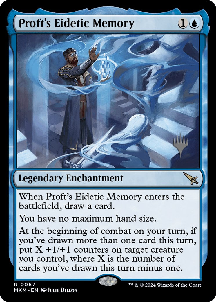 Proft's Eidetic Memory (Promo Pack) [Murders at Karlov Manor Promos] | Jack's On Queen