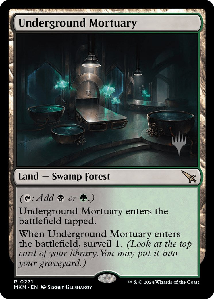 Underground Mortuary (Promo Pack) [Murders at Karlov Manor Promos] | Jack's On Queen