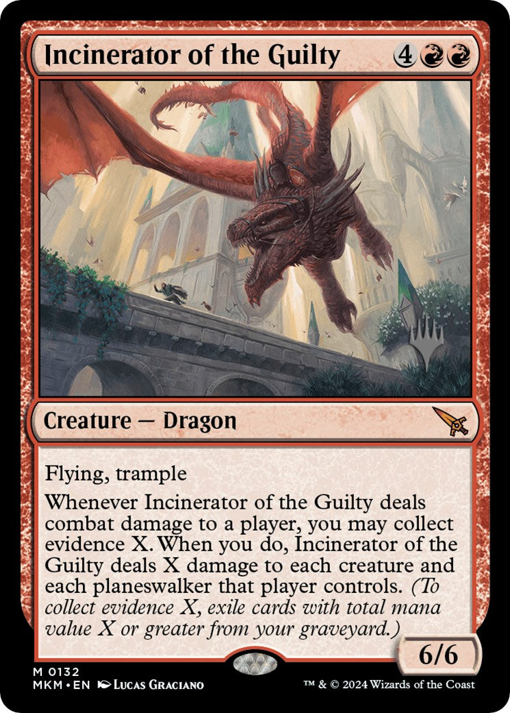 Incinerator of the Guilty (Promo Pack) [Murders at Karlov Manor Promos] | Jack's On Queen