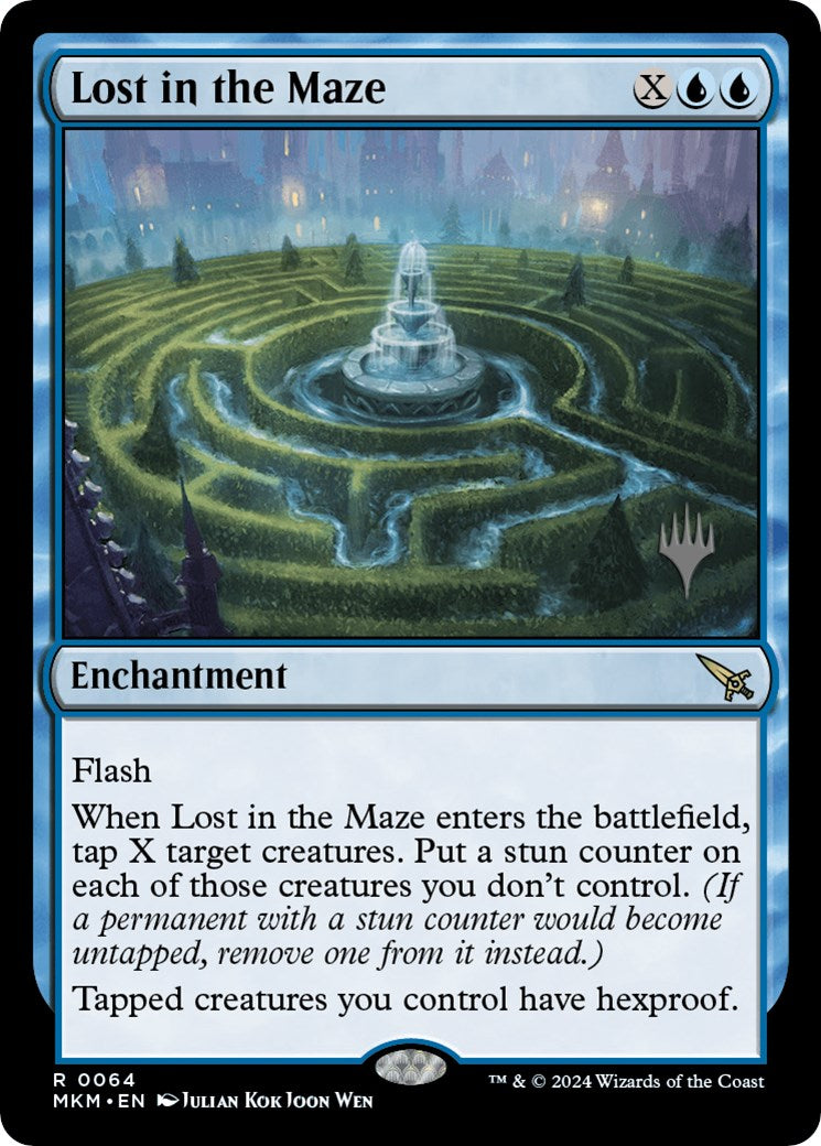 Lost in the Maze (Promo Pack) [Murders at Karlov Manor Promos] | Jack's On Queen
