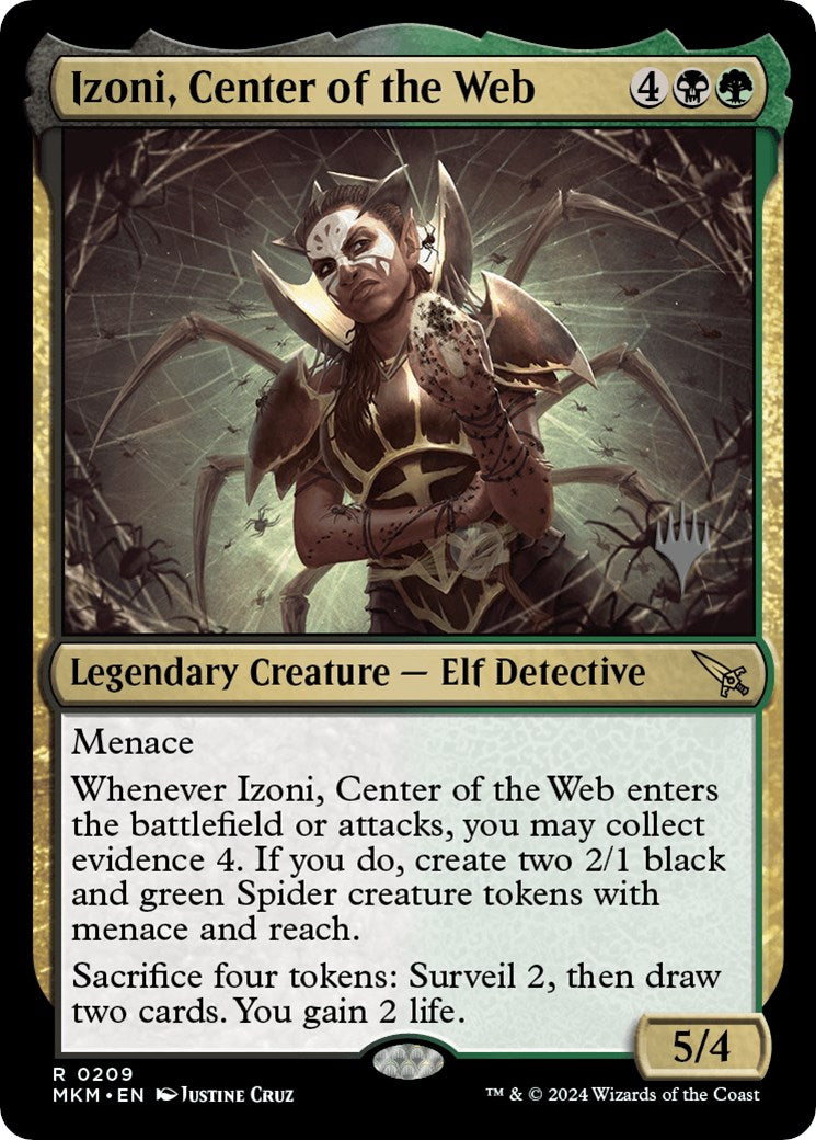 Izoni, Center of the Web (Promo Pack) [Murders at Karlov Manor Promos] | Jack's On Queen