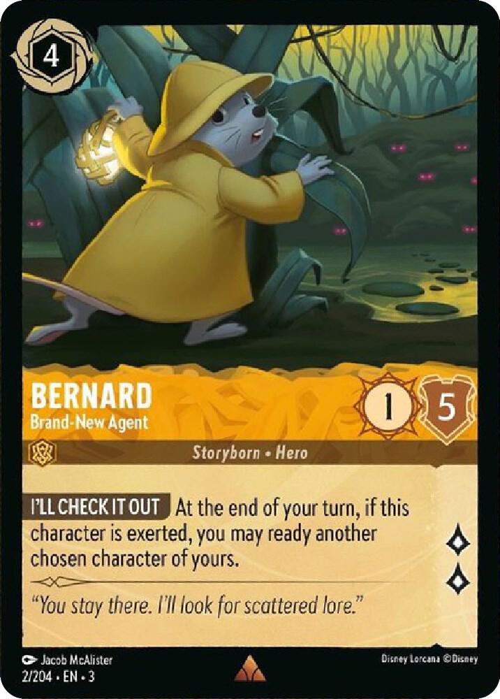 Bernard - Brand-New Agent (2/204) [Into the Inklands] | Jack's On Queen