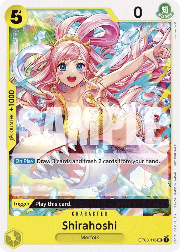 Shirahoshi (Tournament Pack Vol. 6) (OP03-116) [One Piece Promotion Cards] | Jack's On Queen