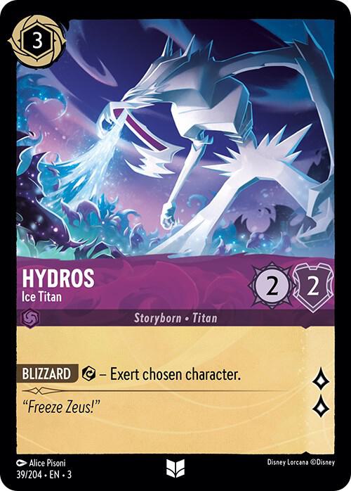 Hydros - Ice Titan (39/204) [Into the Inklands] | Jack's On Queen