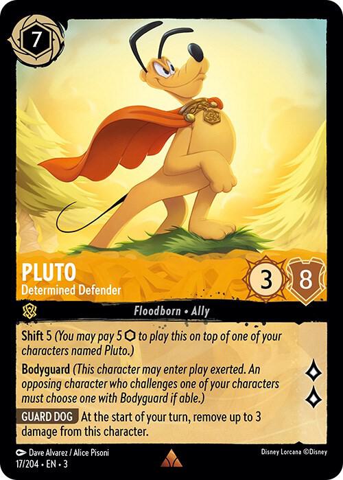 Pluto - Determined Defender (17/204) [Into the Inklands] | Jack's On Queen