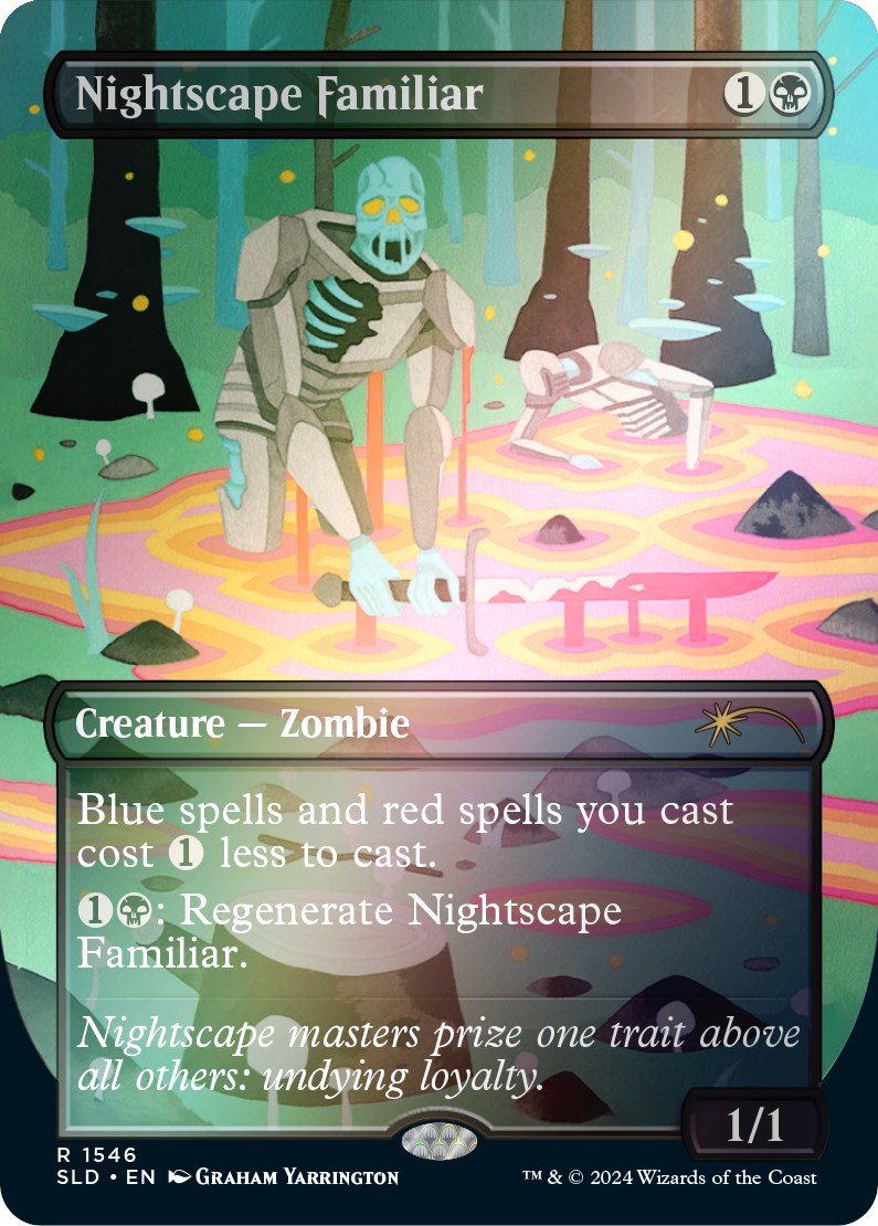 Nightscape Familiar (Rainbow Foil) [Secret Lair Drop Series] | Jack's On Queen