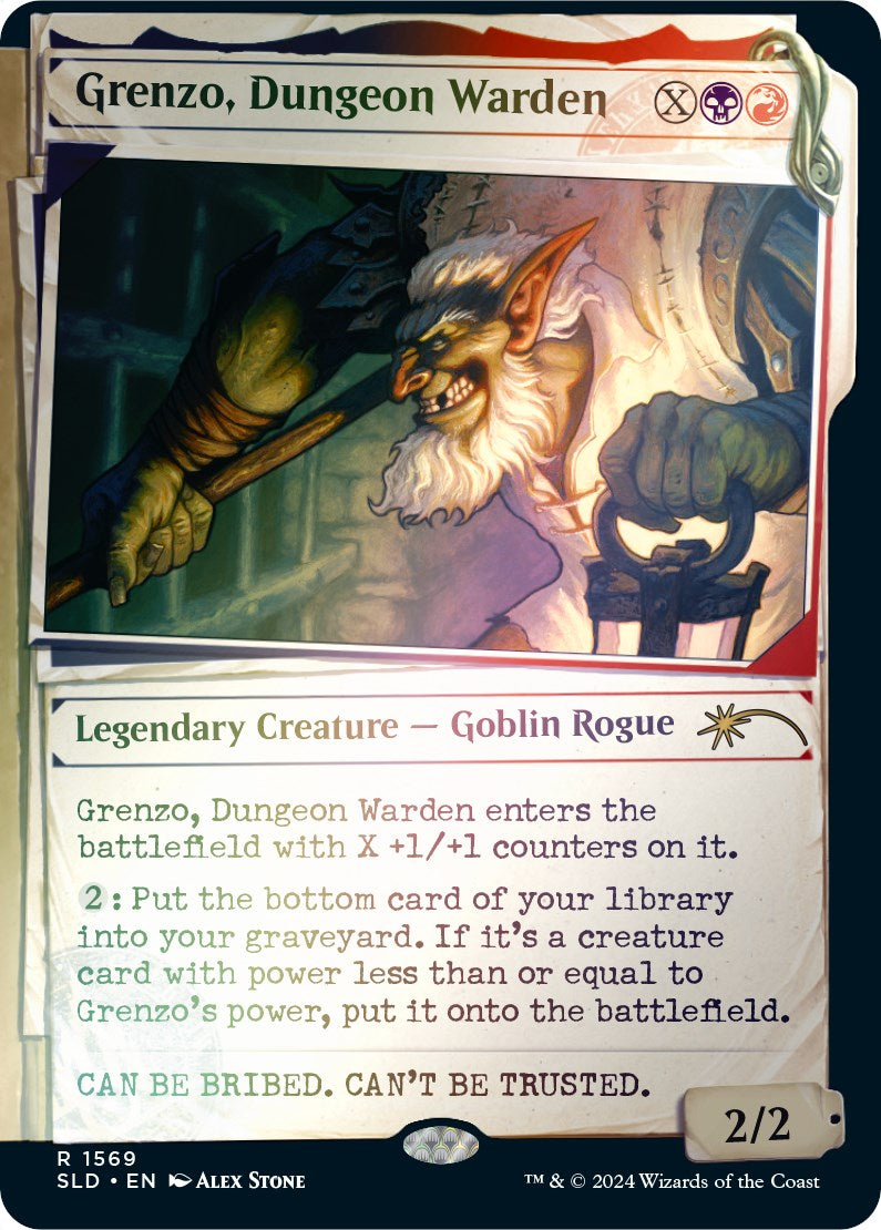 Grenzo, Dungeon Warden (Rainbow Foil) [Secret Lair Drop Series] | Jack's On Queen