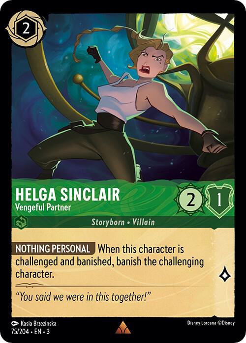 Helga Sinclair - Vengeful Partner (75/204) [Into the Inklands] | Jack's On Queen