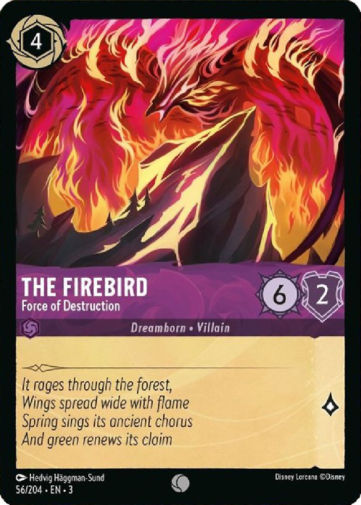The Firebird - Force of Destruction (56/204) [Into the Inklands] | Jack's On Queen