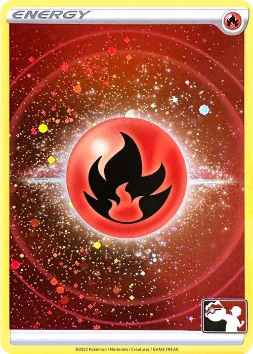 Fire Energy (Cosmos Holo) [Prize Pack Series Three] | Jack's On Queen