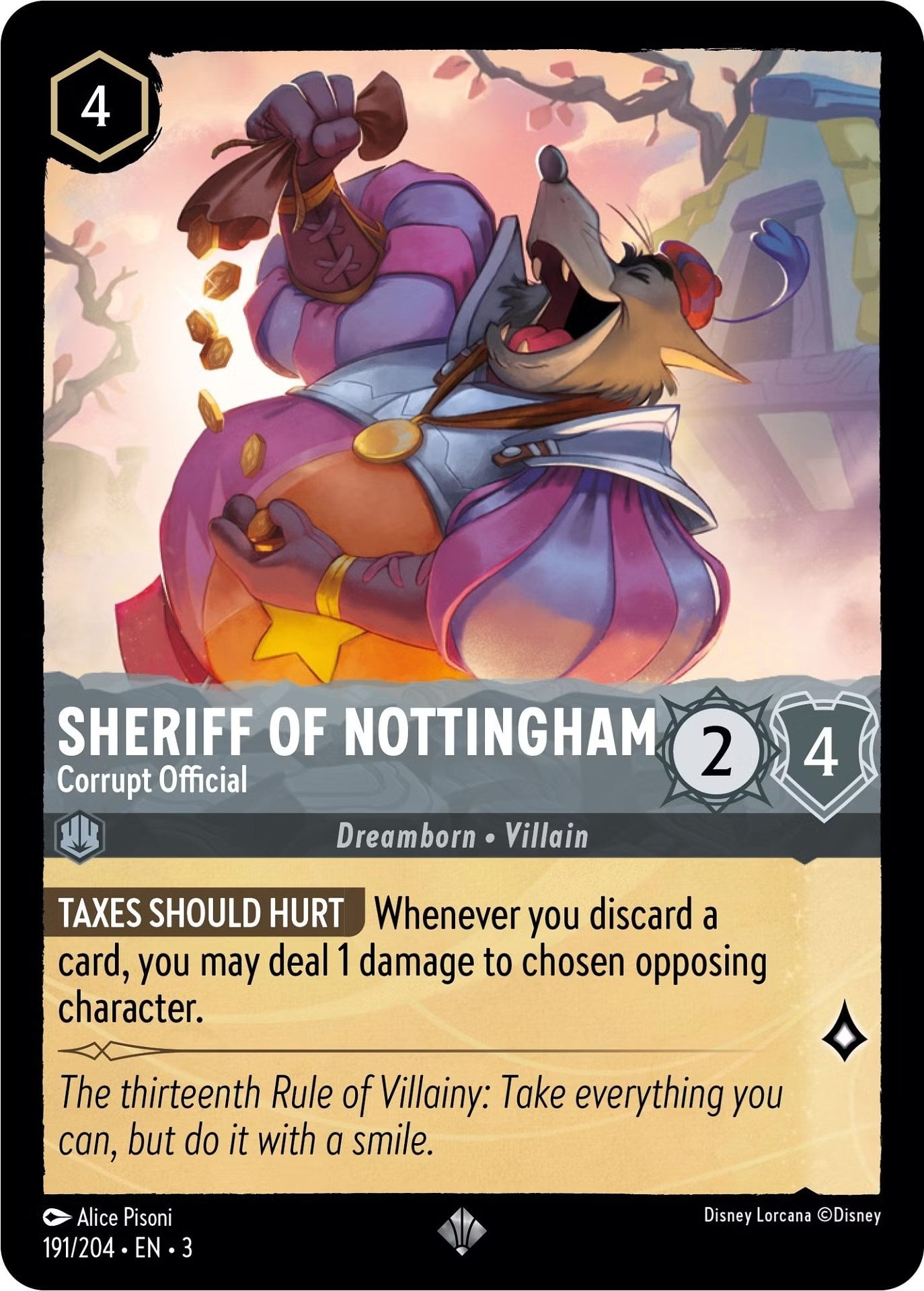 Sheriff of Nottingham - Corrupt Official (191/204) [Into the Inklands] | Jack's On Queen